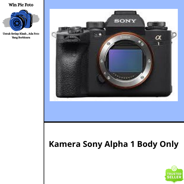 Kamera Sony Alpha 1 Body Only / Camera Sony / Kamera Mirrorless / Camera Mirrorless