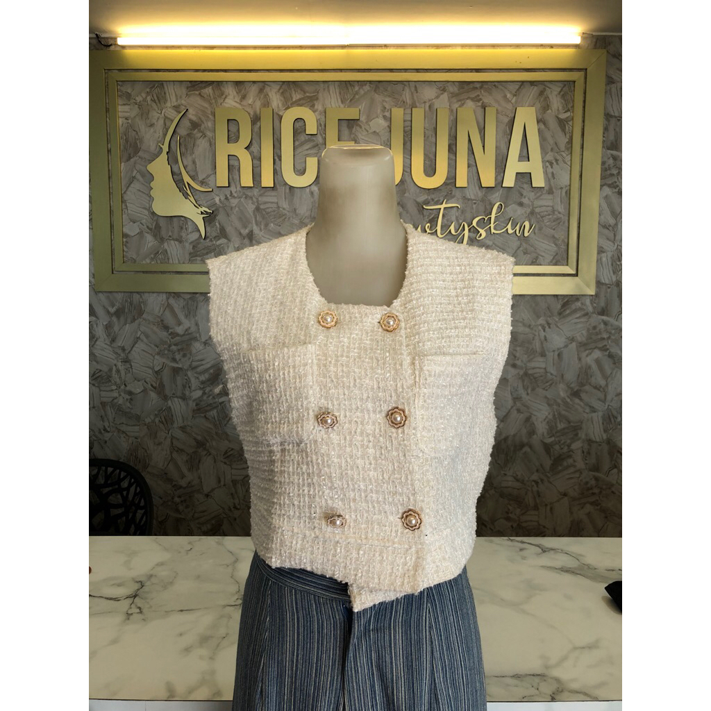 Vest Korea Style Rajut rompi Import/Vest Import