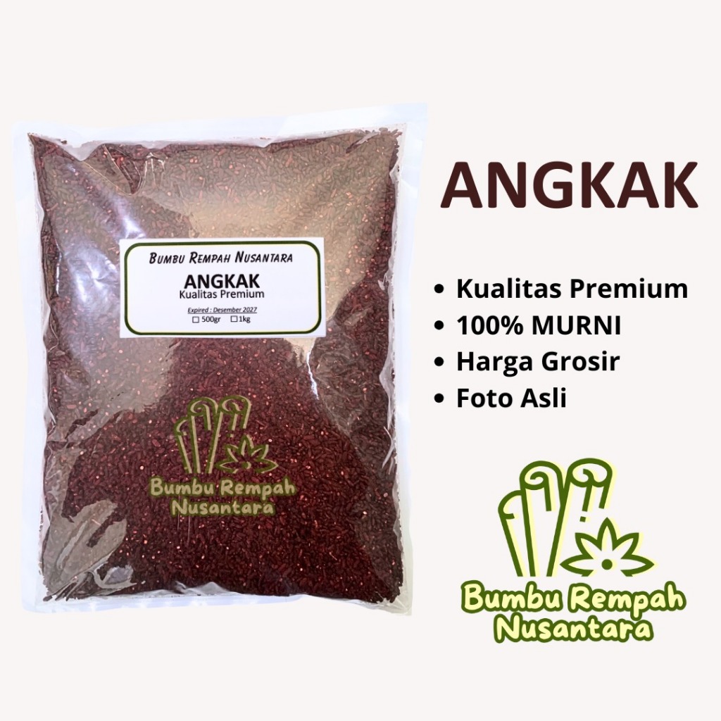 

Angkak 500g 1kg - Rempah Asli Murni | BUMBU REMPAH NUSANTARA | Bumbu Dapur Nusantara Grosir Murah