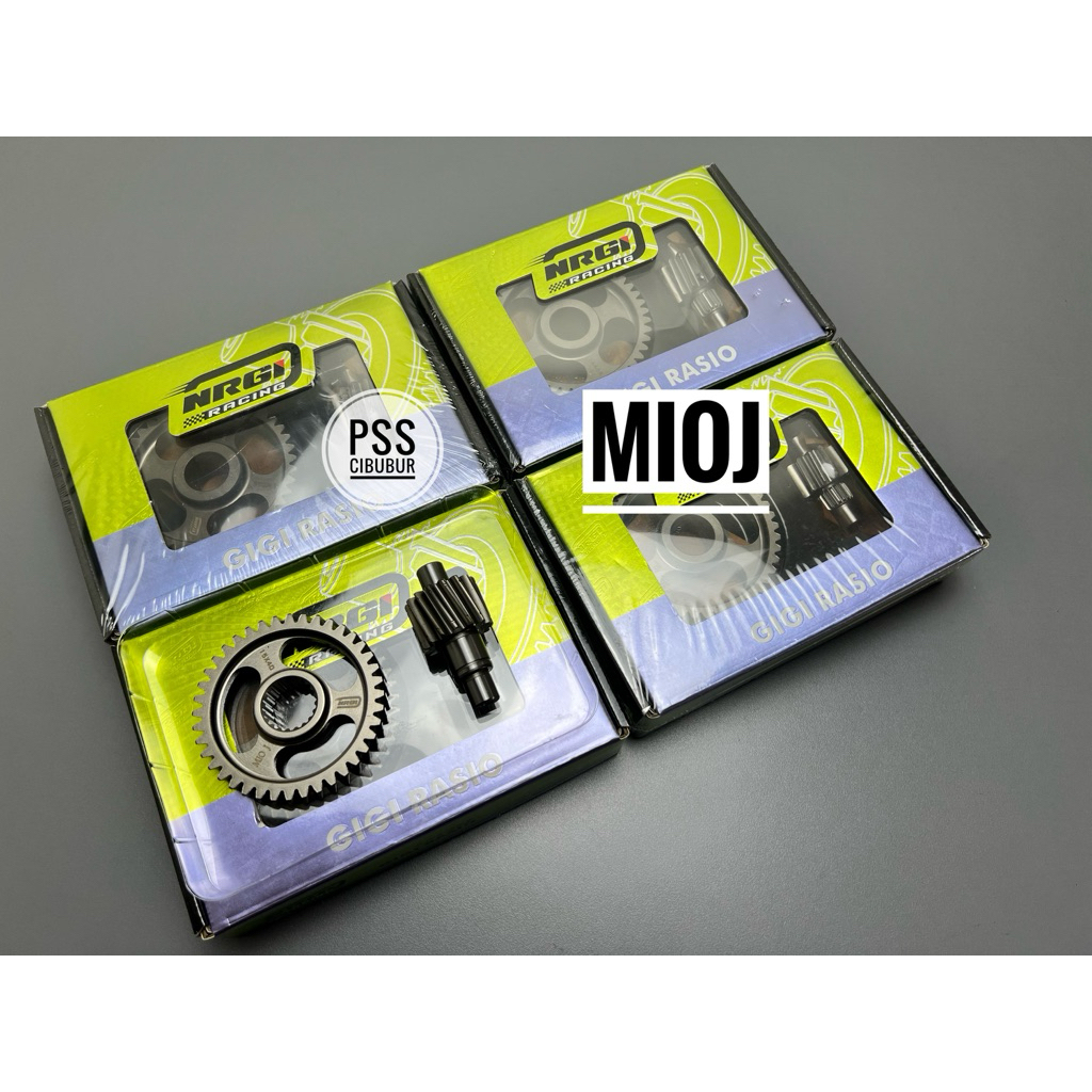 GIGI GIR GEAR RASIO NRGI RACING MIO J FINO 115 SOUL GT 115 13/40 14/40 14/41 15/39 15/41