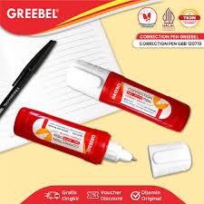 

1PCS TIPEX CAIR WARNA BIRU MERAH CORRECTION PEN CEPAT KERING GREEBEL