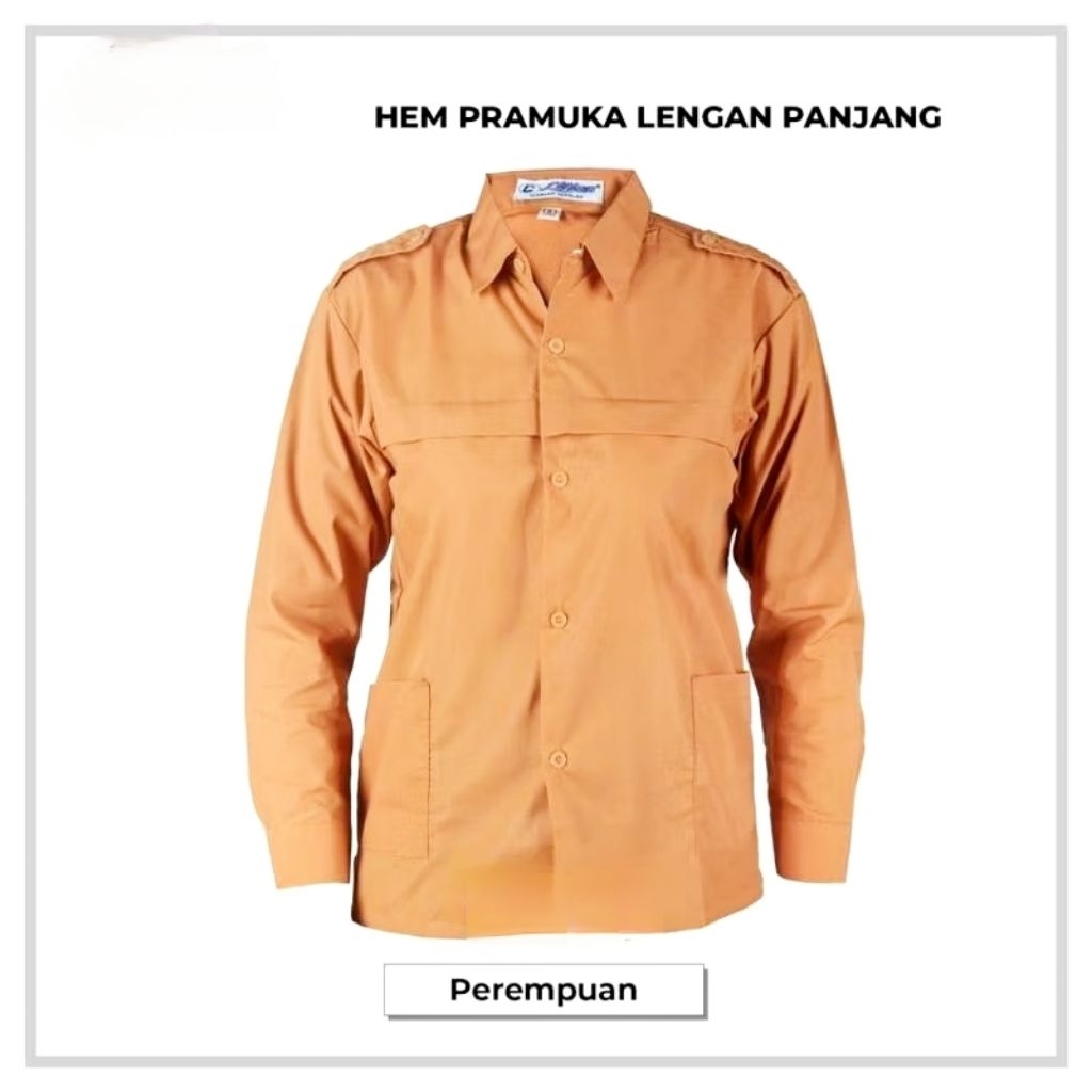 PRELOVED SETELAN SERAGAM PRAMUKA ANAK SMP SMA LD 108cm PRELOVED PEMAKAIAN PRIBADI