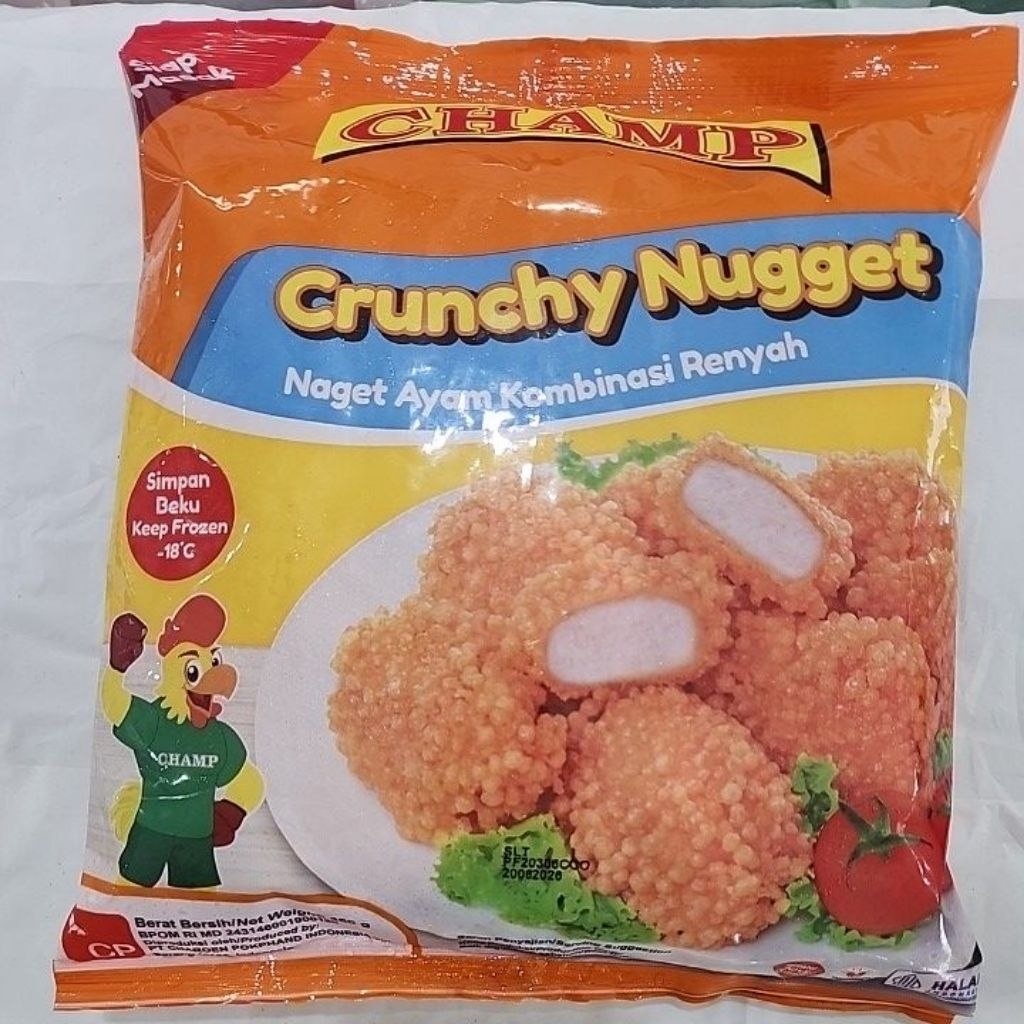 

Champ Crunchy Nuget 450gr