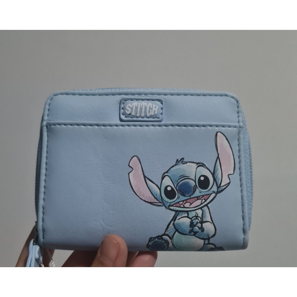 Dompet kecil stitc biru muda primark