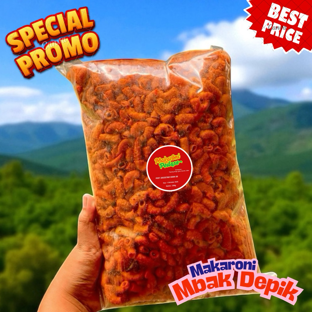 

Makaroni Pedas 1/4kg Surabaya – Pedasnya Cabe Pilihan