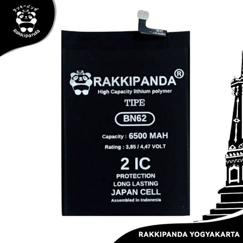 Baterai HP Rakkipanda BN62 REDMI 9T / POCOPHONE POCO M3 Batre Bergaransi