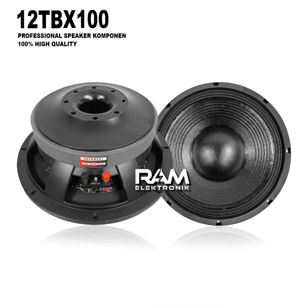 Komponen Speaker 12 Inch B&C 12TBX100 | 12 TBX100 | 12 TBX 100 Coil 4 Inch Grade A
