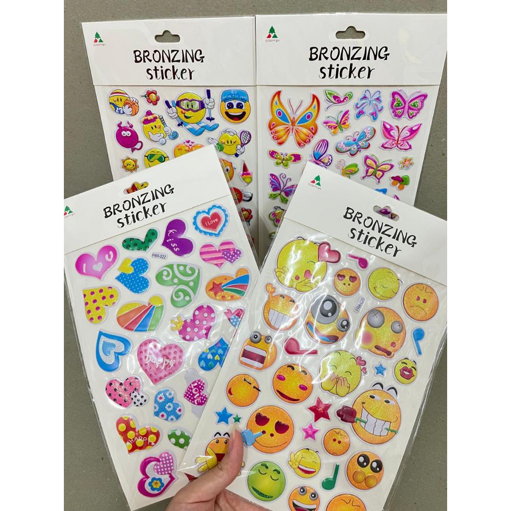

Stiker Emoji / Stiker Kupu kupu / Stiker Hati