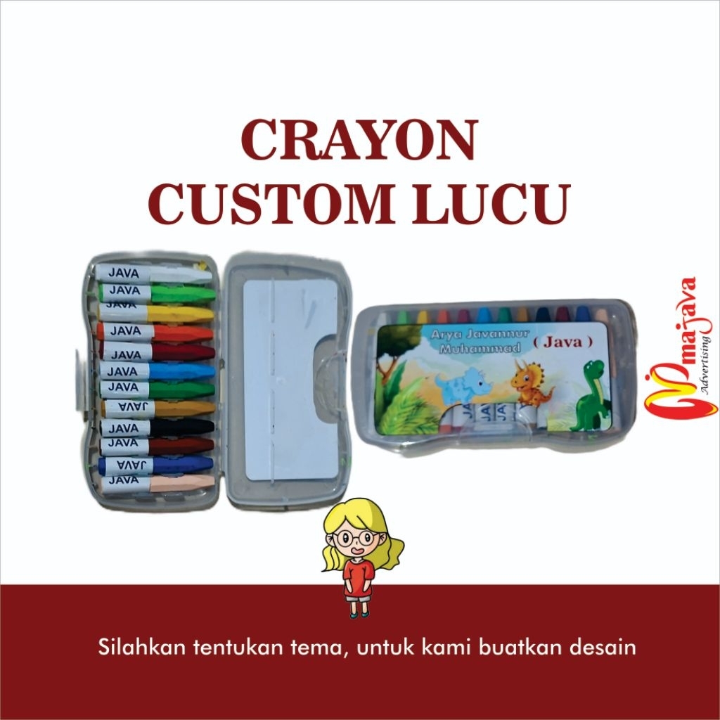 

Kado Lucu Kado Unik Crayon Karakter Custom Lucu