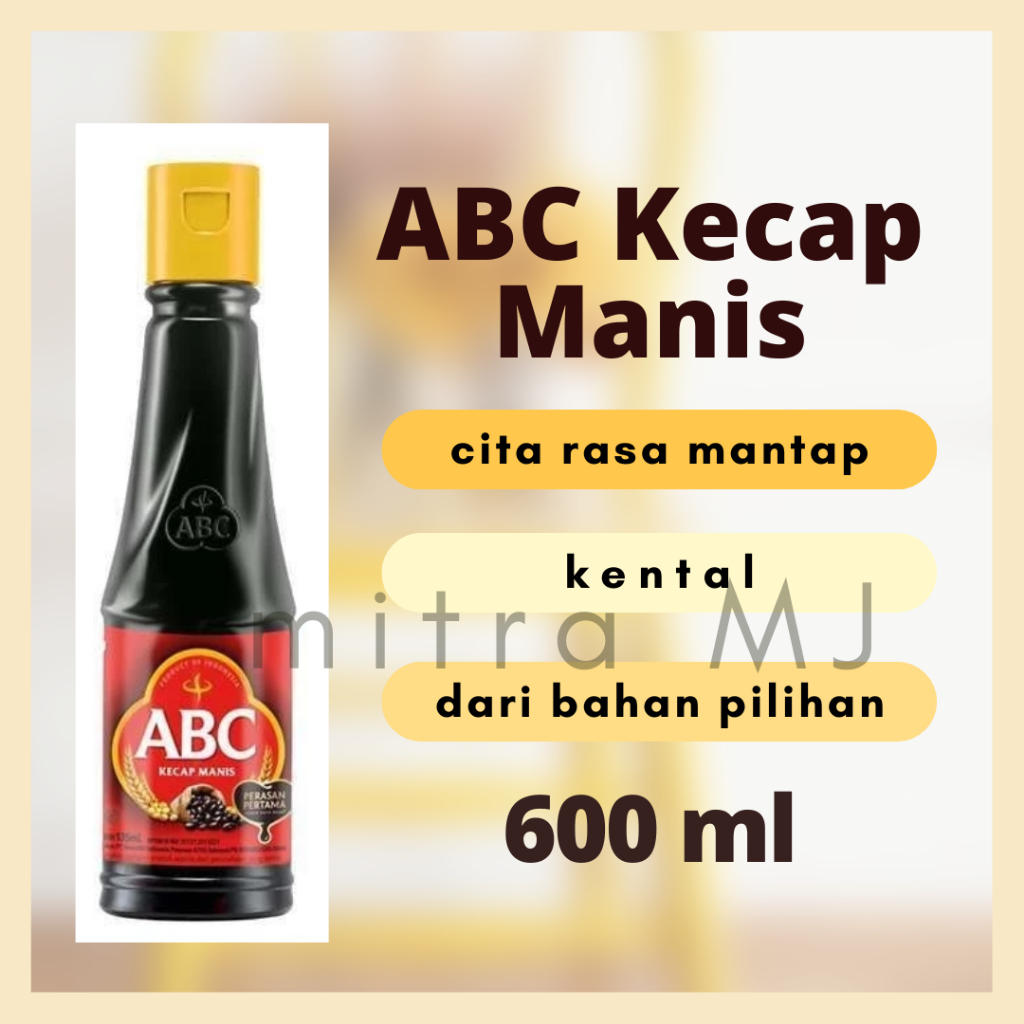 

ABC Kecap Manis (600 ml) | Kecap Manis