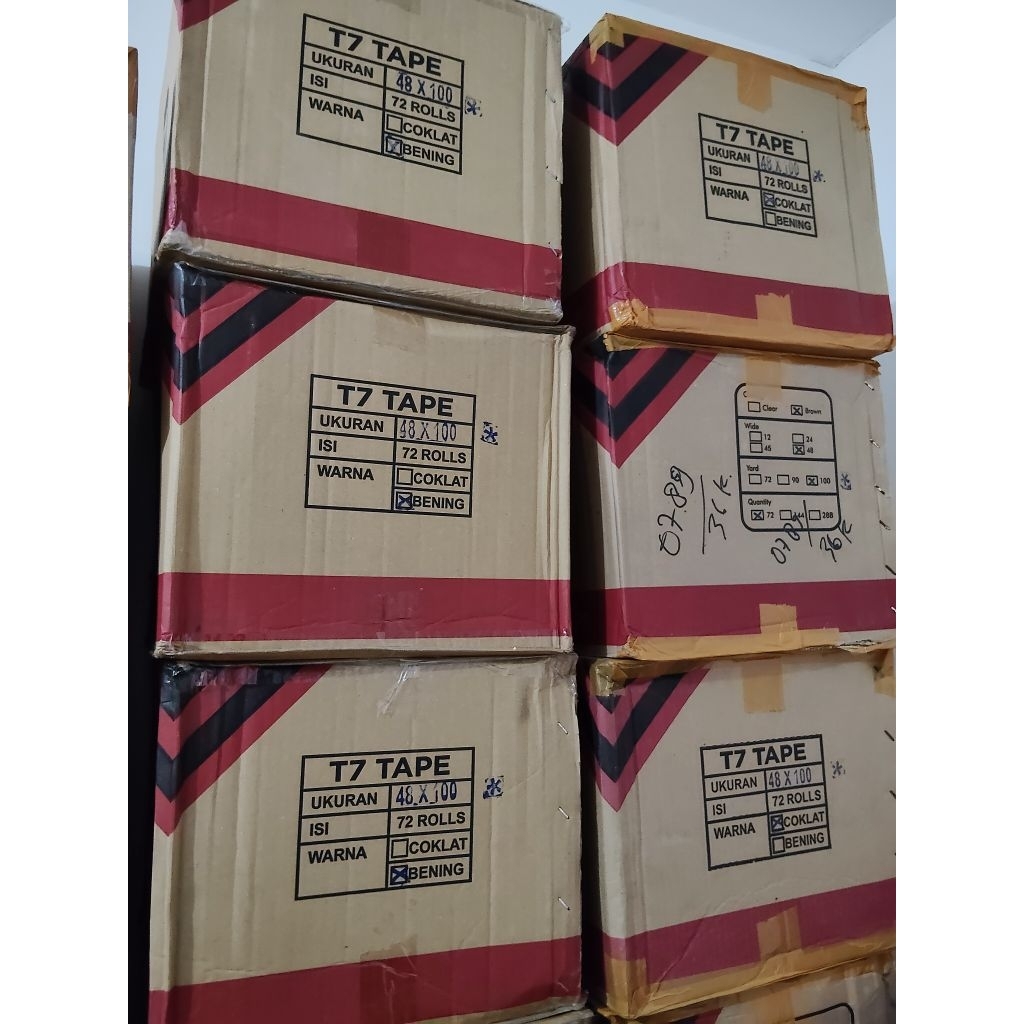 

LAKBAN T7 48MM - 100YARD,43 MICRON ,1 DUS ISI 72 PCS