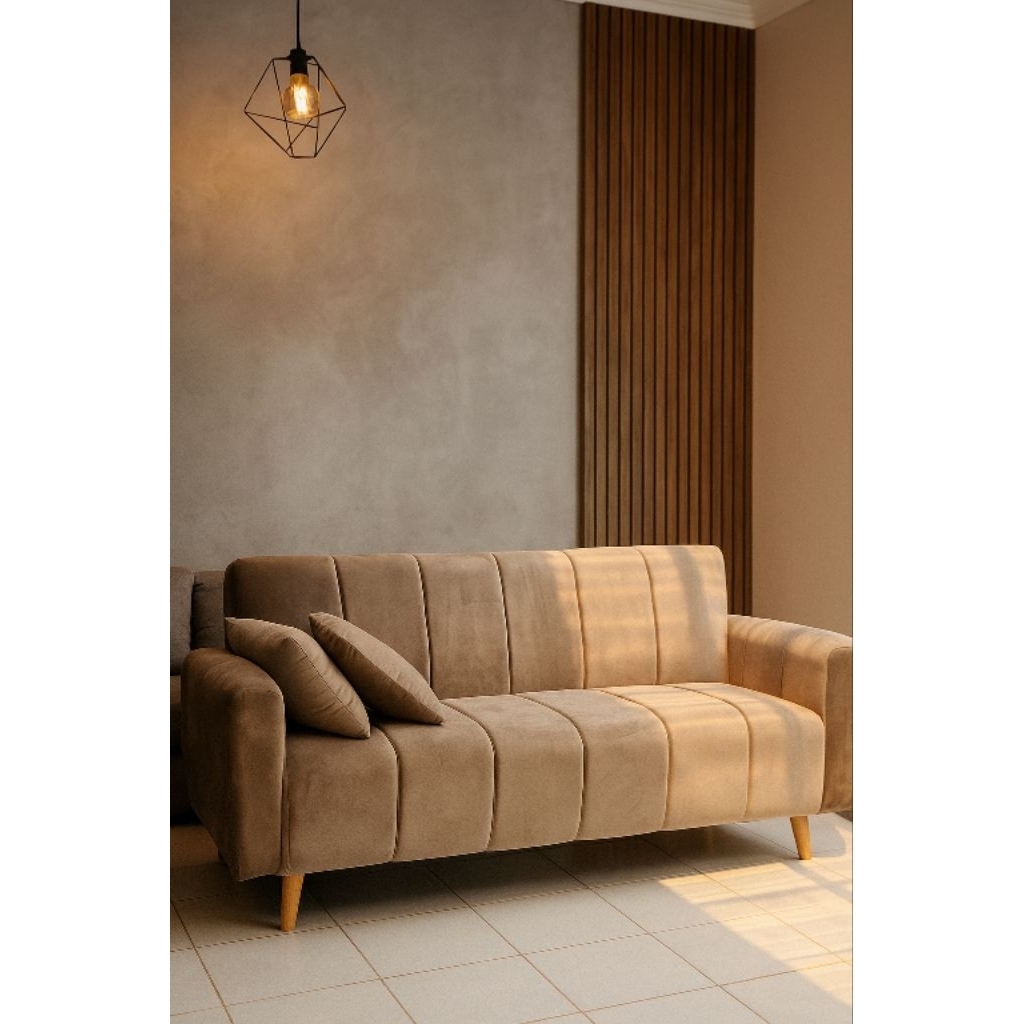 sofa bet Savana retro + stoll  minimalis/ reclening