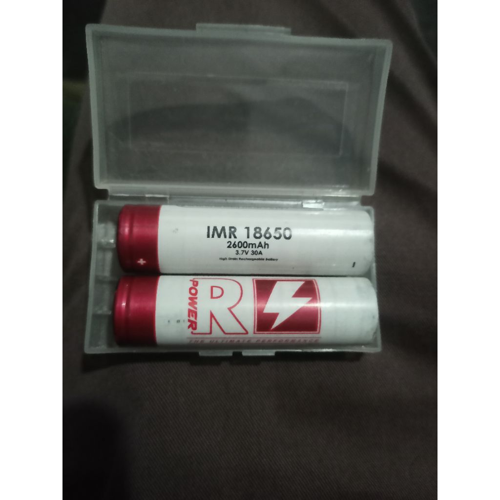 Beterai 18650 bekas Power R