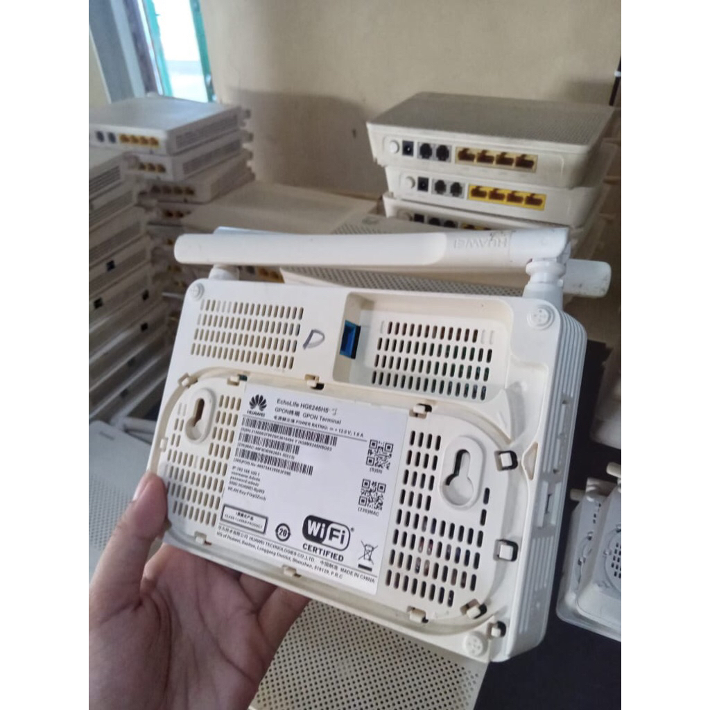 ont dan stb rusak / eror unit adaptor