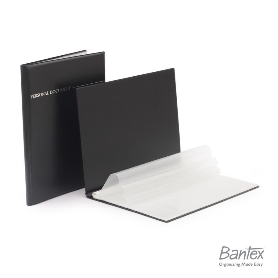 

Bantex Premium Clear Holder / Display Book / Personal Document Keeper / Map File Dokumen Hard Cover Kulit Leather 20 Pocket Black 3153 10 - Warna