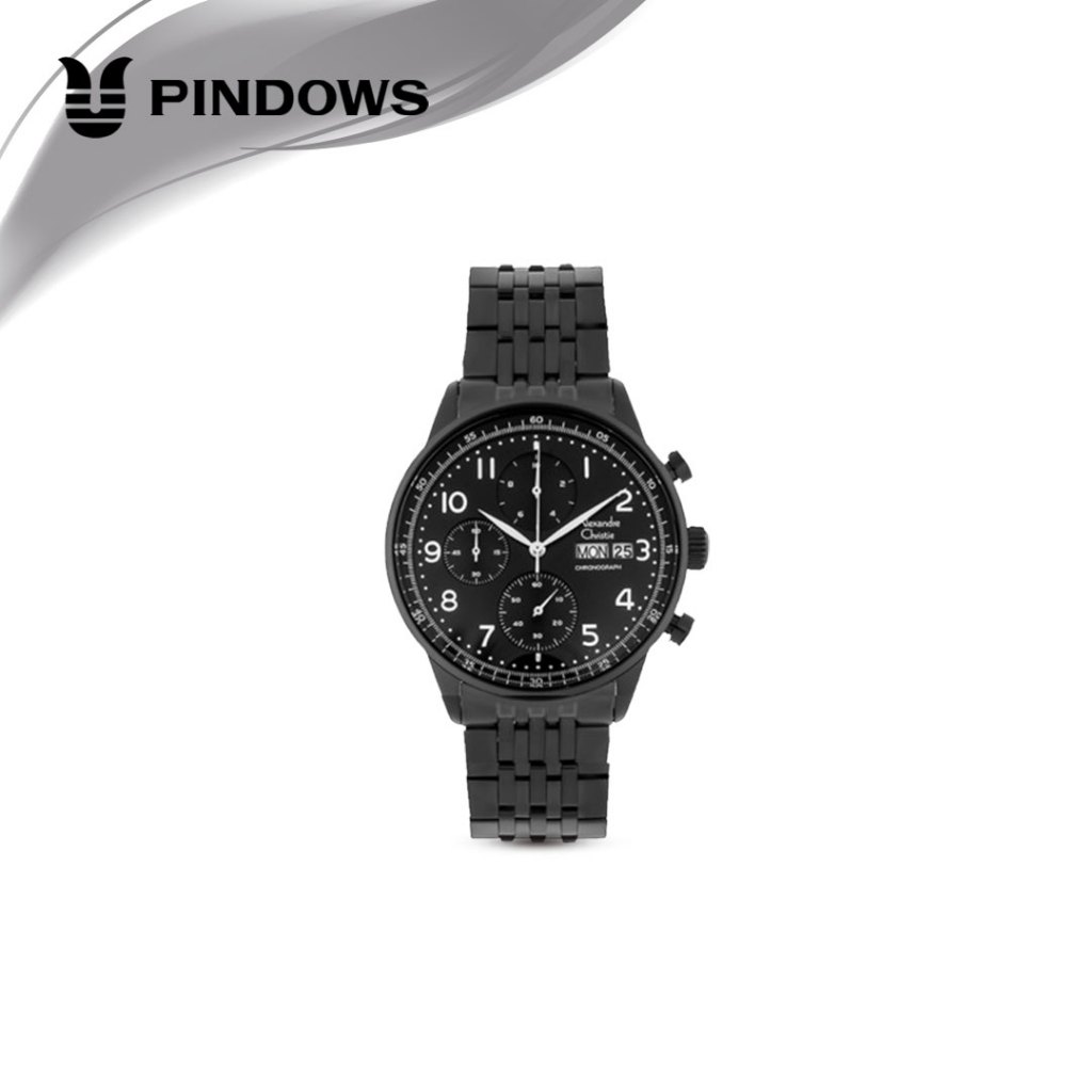 ORIGINAL Jam Tangan Pria Alexandre Christie AC 6492 AC6492 Garansi Resmi 1 Tahun Free Tali Kulit