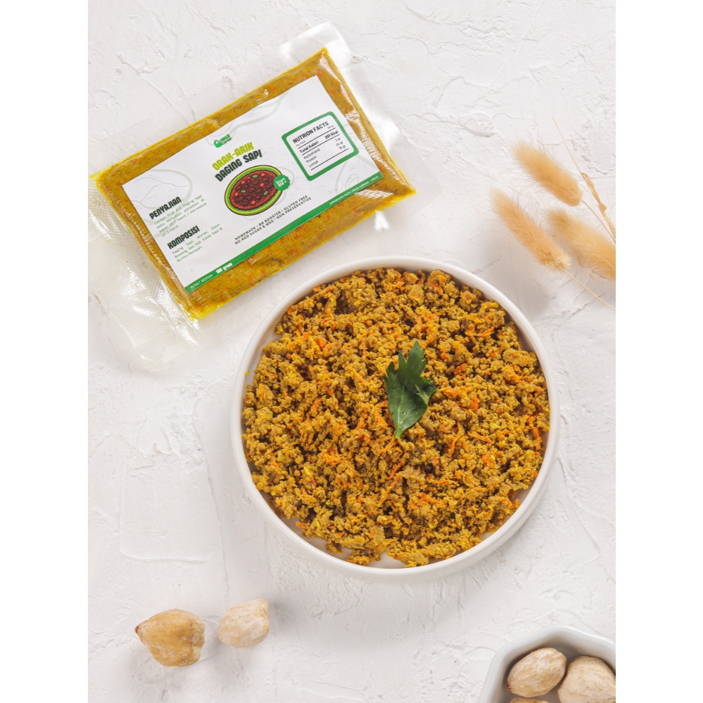 

Orak Arik Daging Sapi 100gr by MPASI Corner