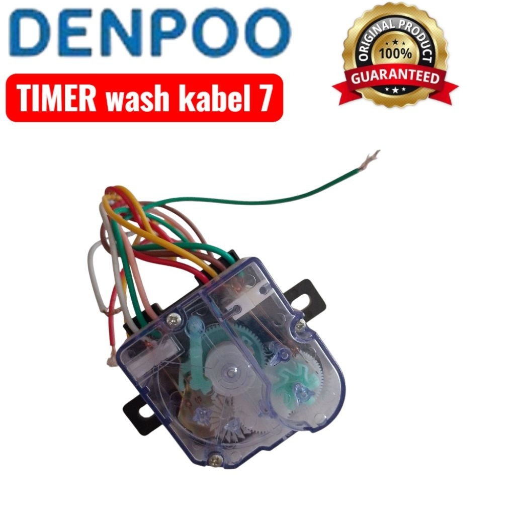TIMER WASH MESIN CUCI DENPOO DW-8014 TIMER MESIN CUCI DENPOO 2 TABUNG