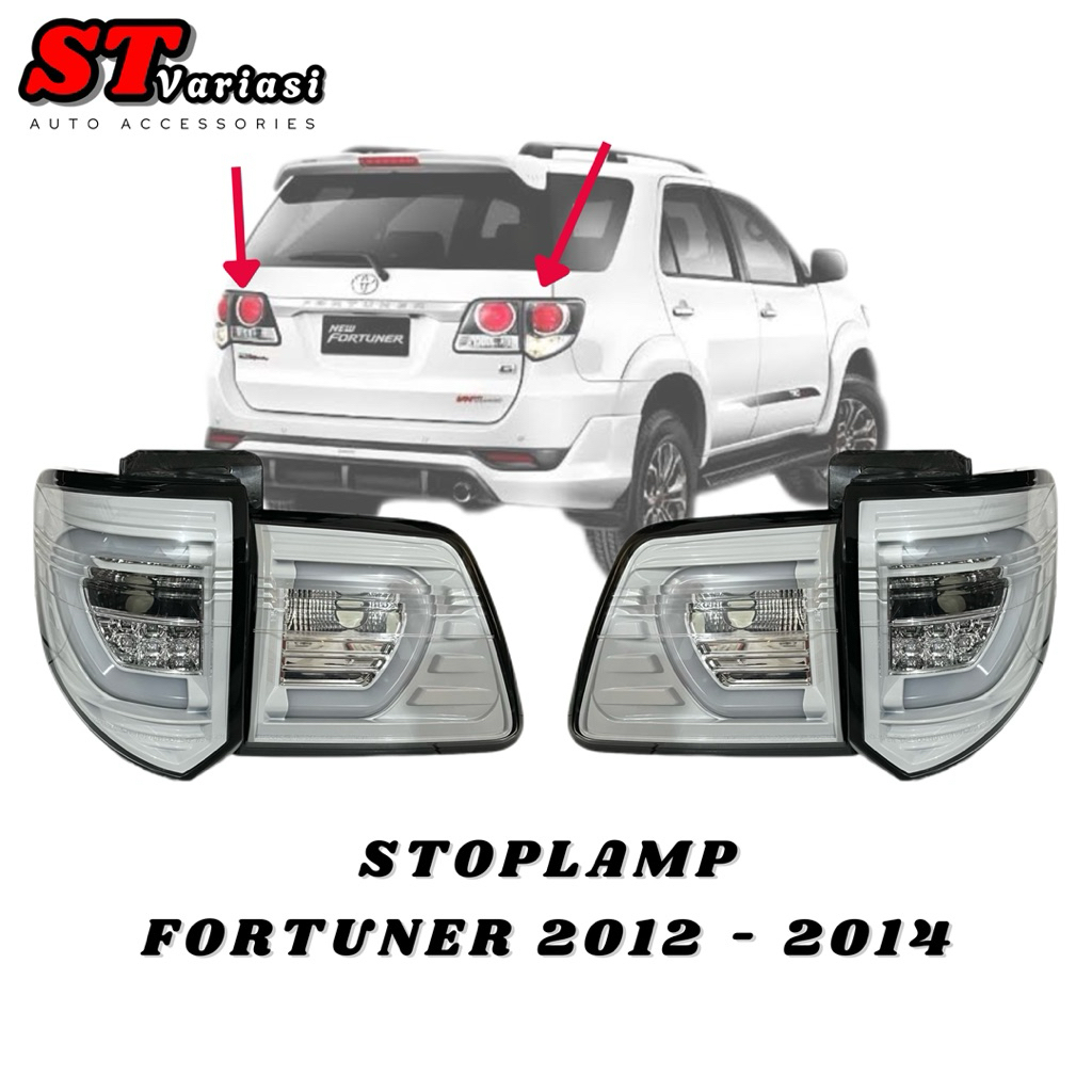 Stoplamp Lampu Stop Fortuner 2012 2013 2014 White Lampu Stop Fortuner Putih