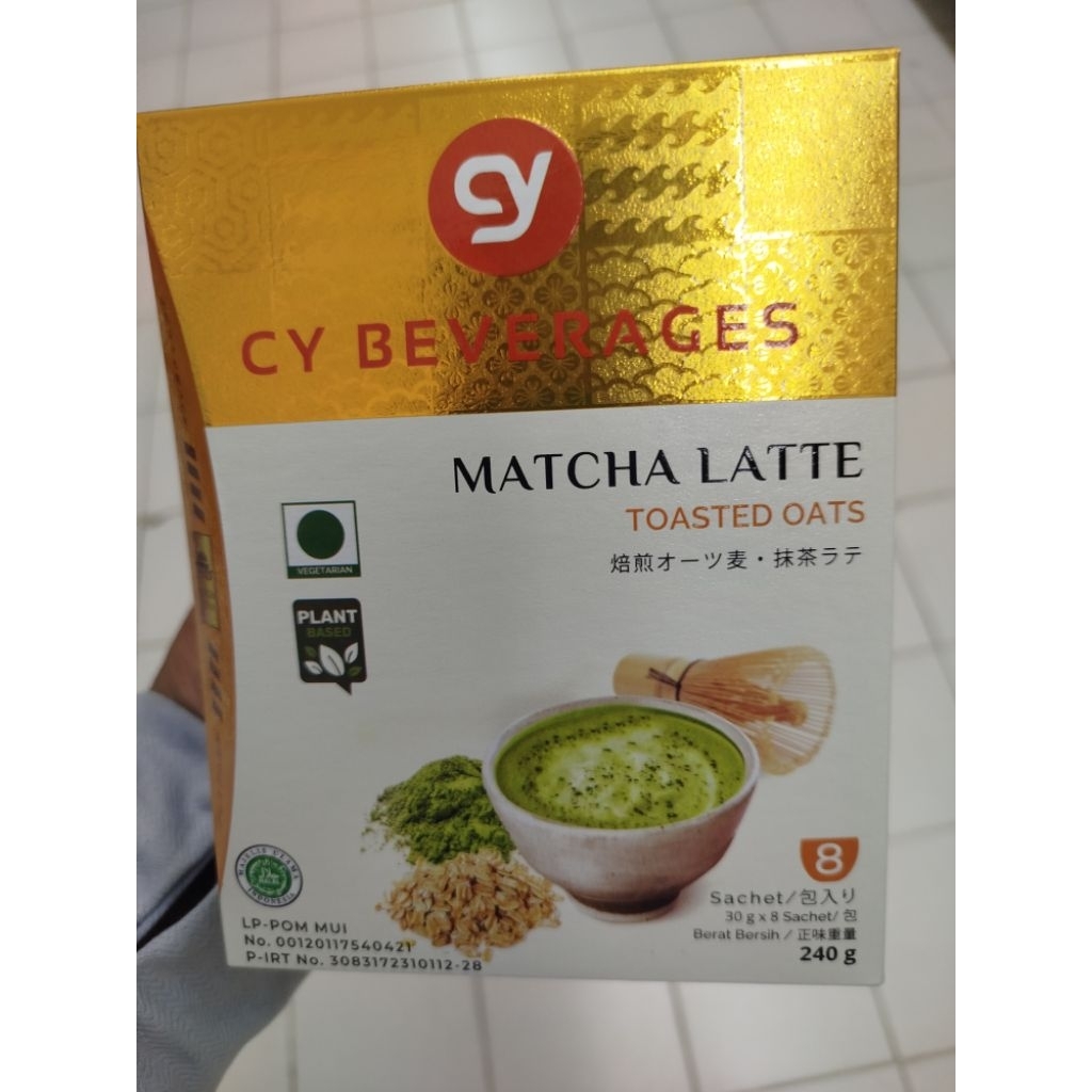 

CY VEGIE MATCHA LATE TSTD OATS 240 G