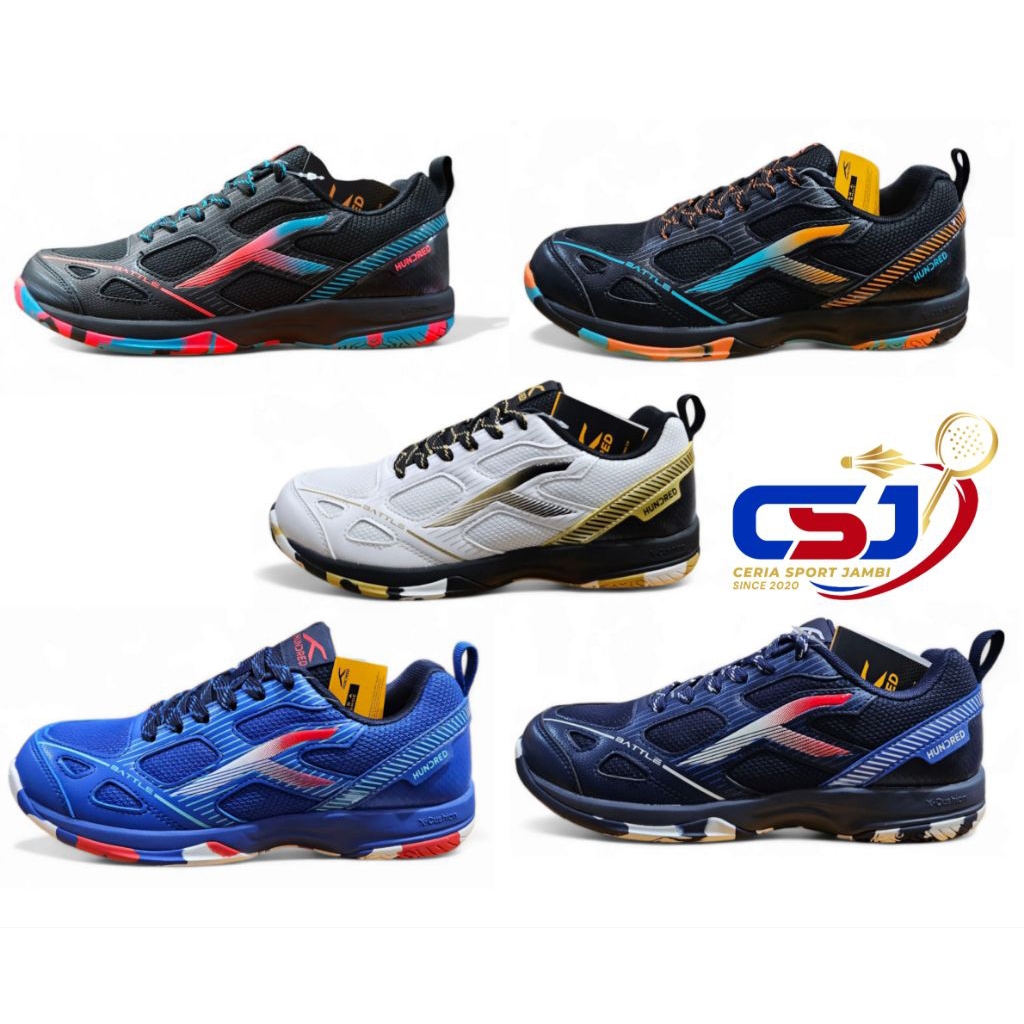 Sepatu Badminton HNDRD BATTLE
