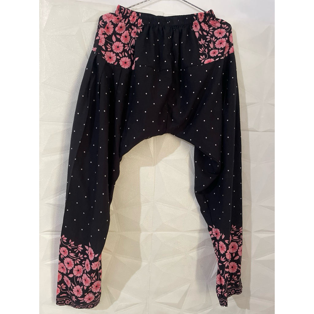 celana gombrong baggy santai nyaman second