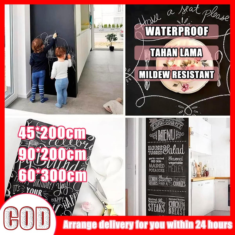 

【Penjualan terbatas waktu】Papan Tulis Tempel Magnetik Untuk Dinding Rumah Sekolah Bisa Dipakai Berulang Diskon 50%