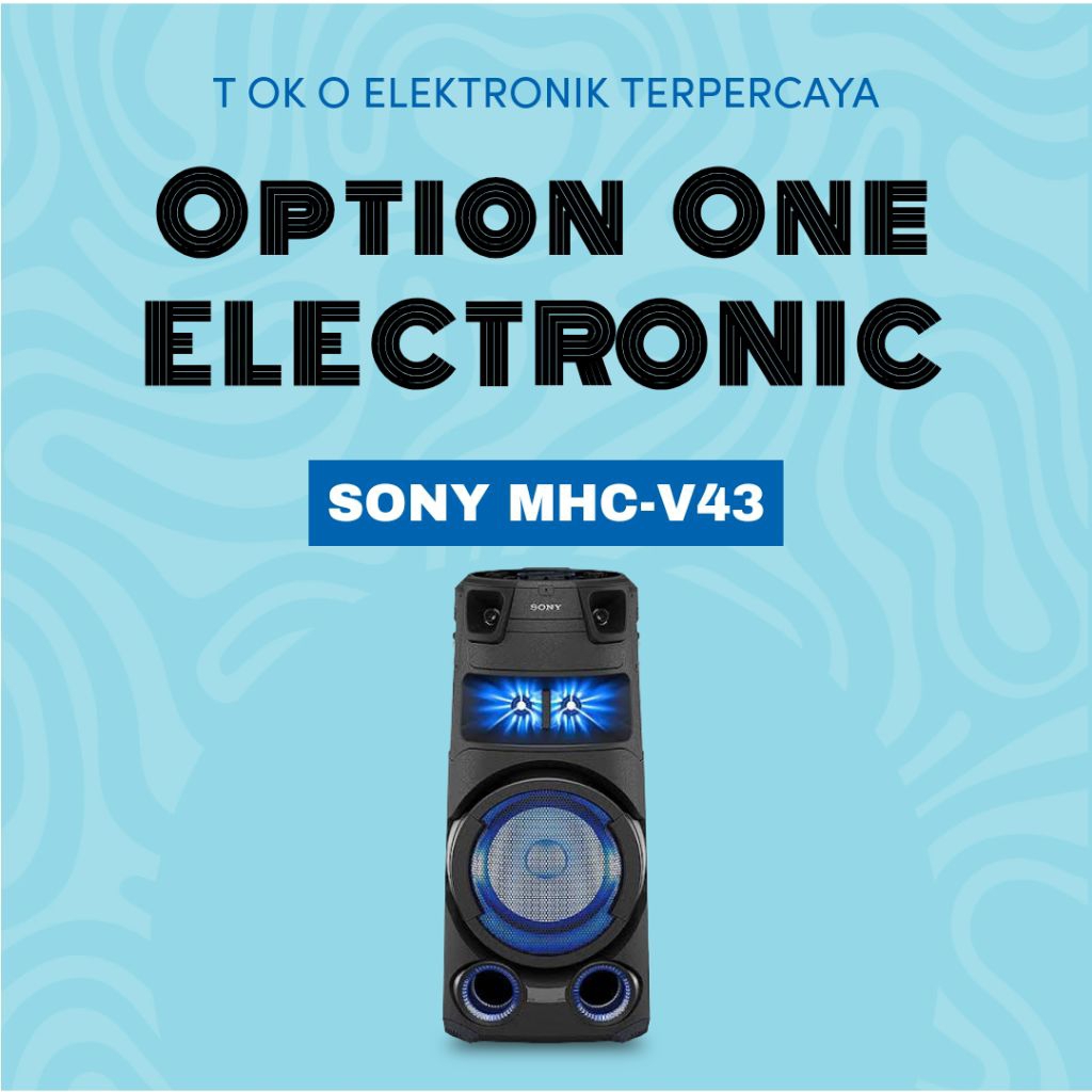 SONY MHC V43 / MHC-V43 / MHC V43D / MHC-V43D Speaker Karaoke bluetooth