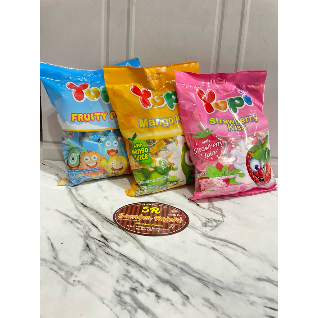

PERMEN YUPI BERAT 120 gram