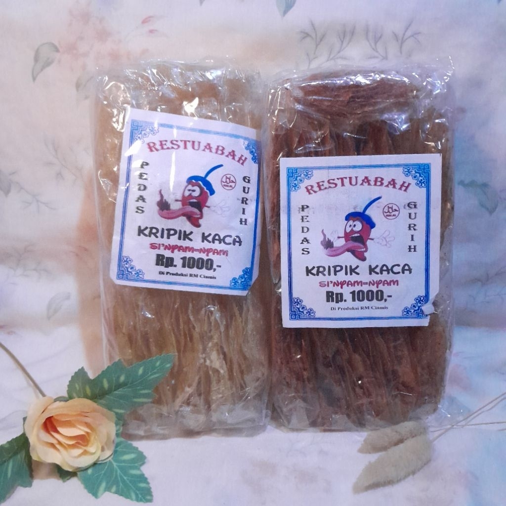 

KERIPIK KACA (KRIPCA) / PEDAS DAN GURIH / RESTU ABAH
