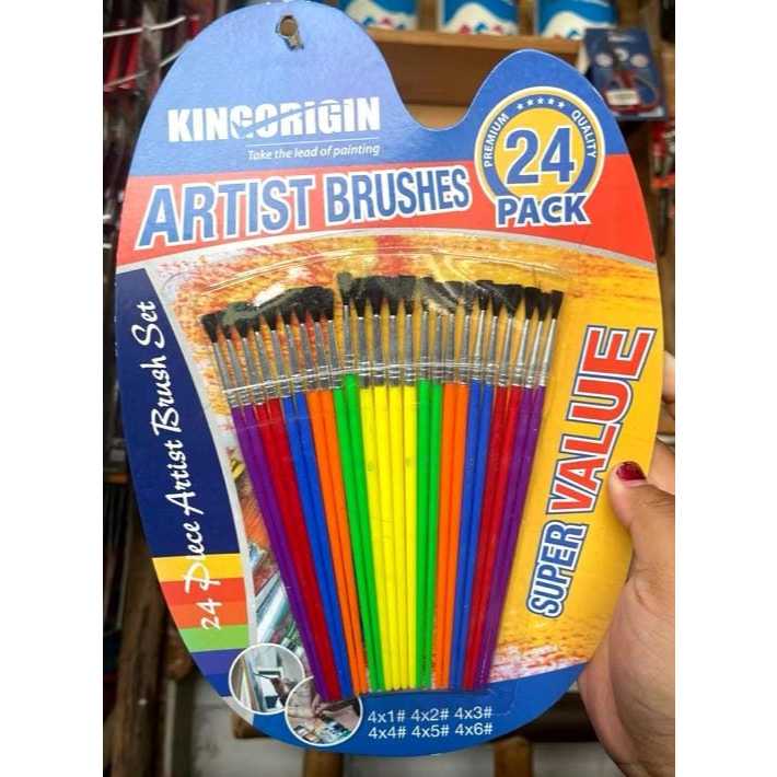 

Kingorigin Kuas Gambar Lukis set isi 24 pcs ORIGINAL