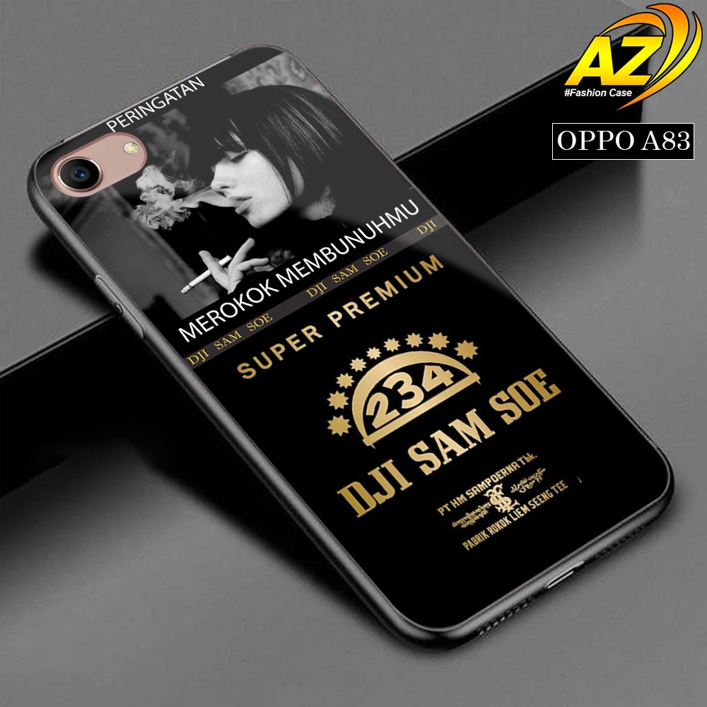 Case OPPO A83 Terbaru Fashion Case [ ROKOK1 ] Casing Hp Case Murah Softcase Hardcase Pelindung Belak