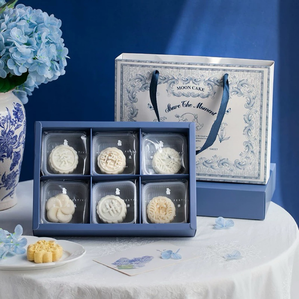 

(5pcs) Kotak Mooncake K9674 dus Kue Bulan Box Packaging Mooncakely | K96