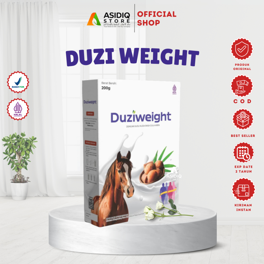 

Duzi Weight - Susu Kuda Liar Penambah Berat Badan 200gr Nutrisi Herbal Badan Alami BPOM