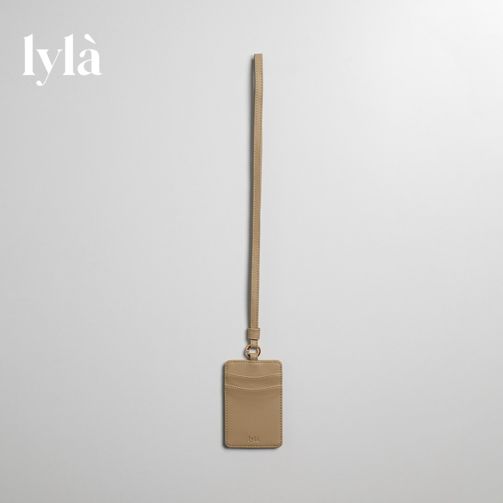 

Lyla - Libby Lanyard (Taupe) Tali ID Card Perempuan / Wanita Kelabu Tua