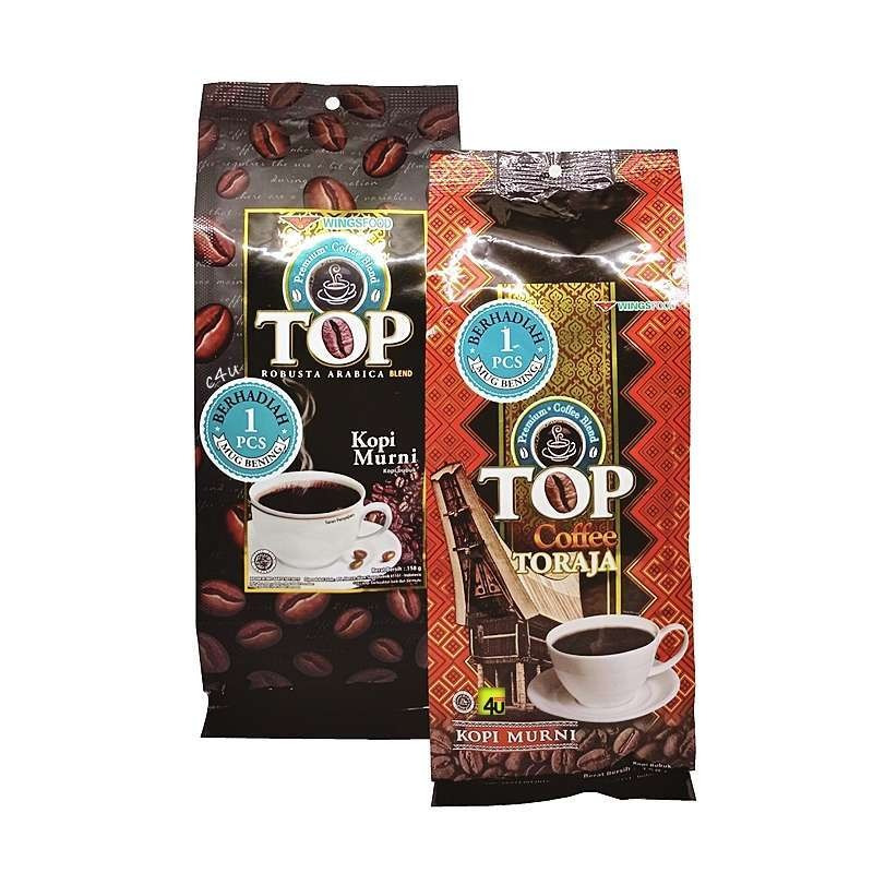 

TOP COFFEE KOPI HITAM BUBUK MURNI DAN TORAJA 158gr