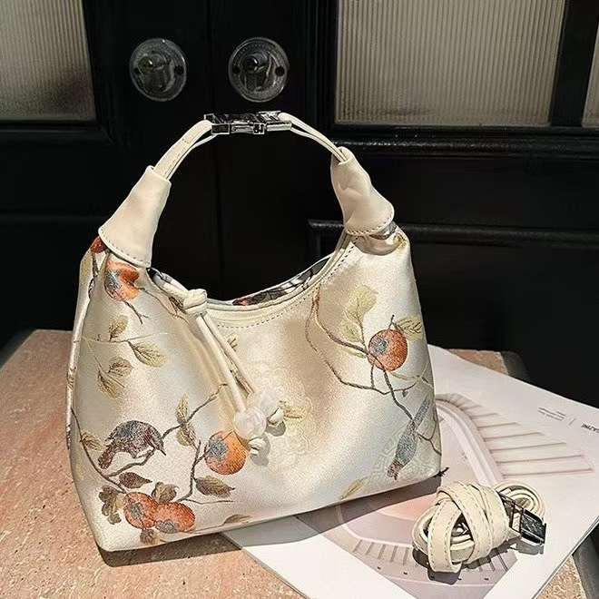 Mamora Bags - LT2656 Tas Tangan Pesta Wanita Motif Bunga Import Premium Tas Selempang Cewek Elegan