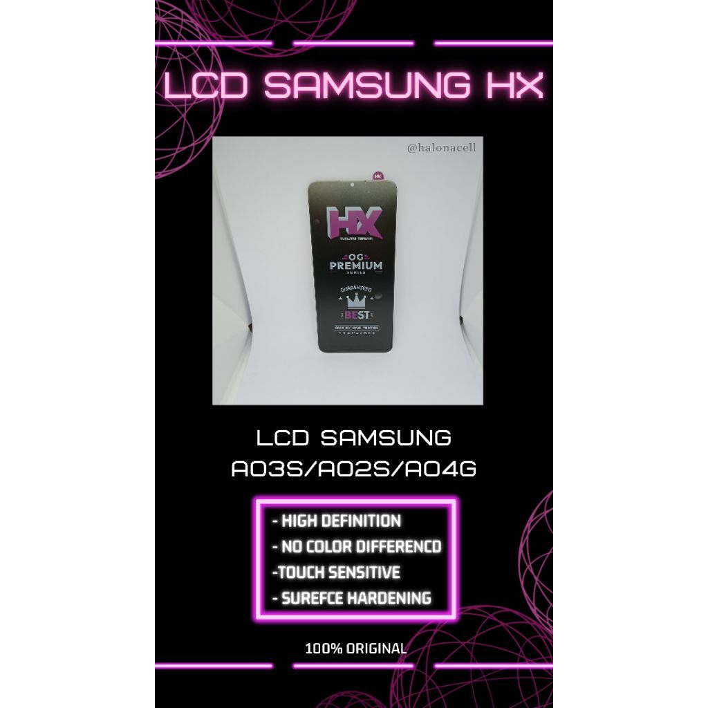 LCD SAMSUNG A03S/A02S/A04E HX LF