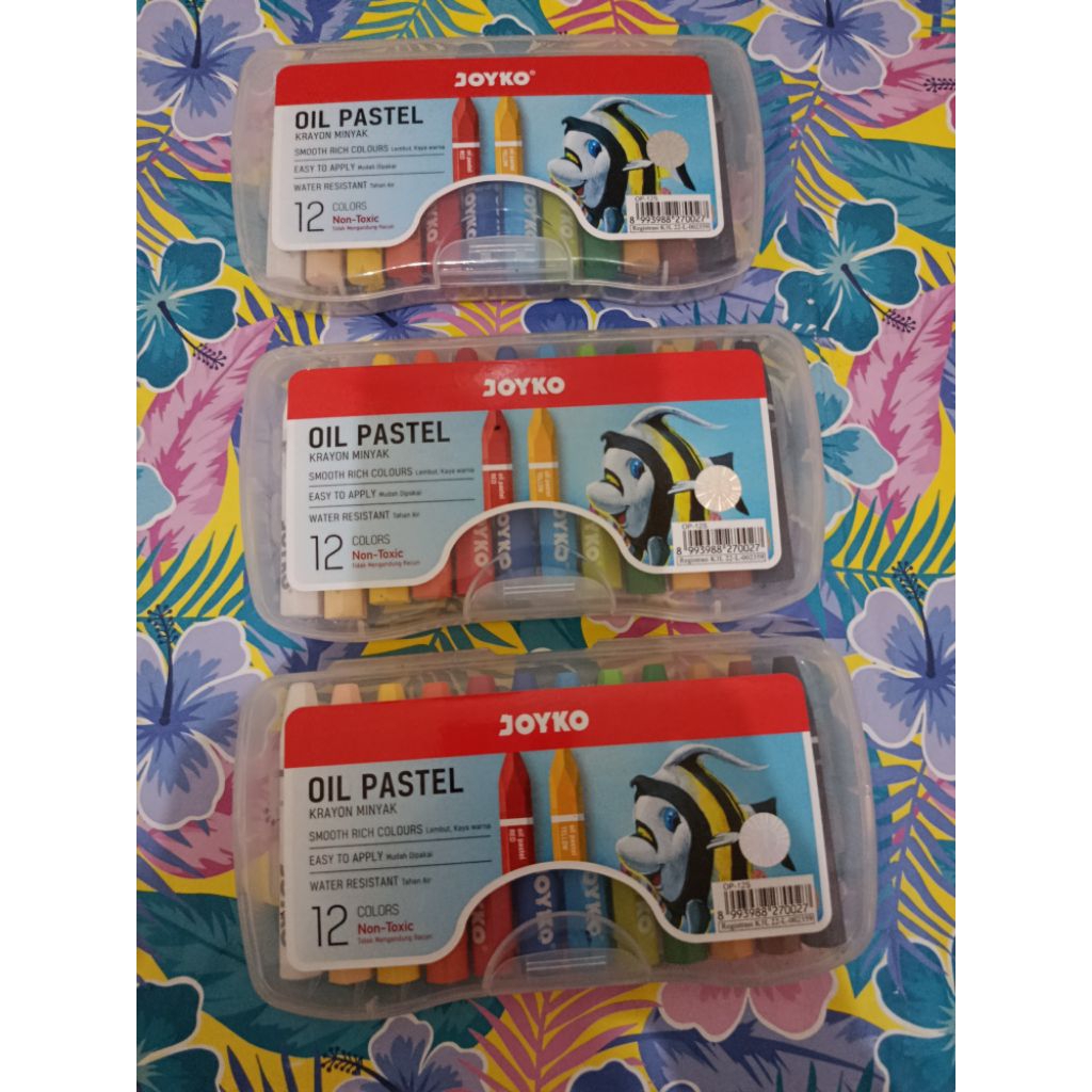 Crayon Joyko 12/Krayon Joyko 12 warna