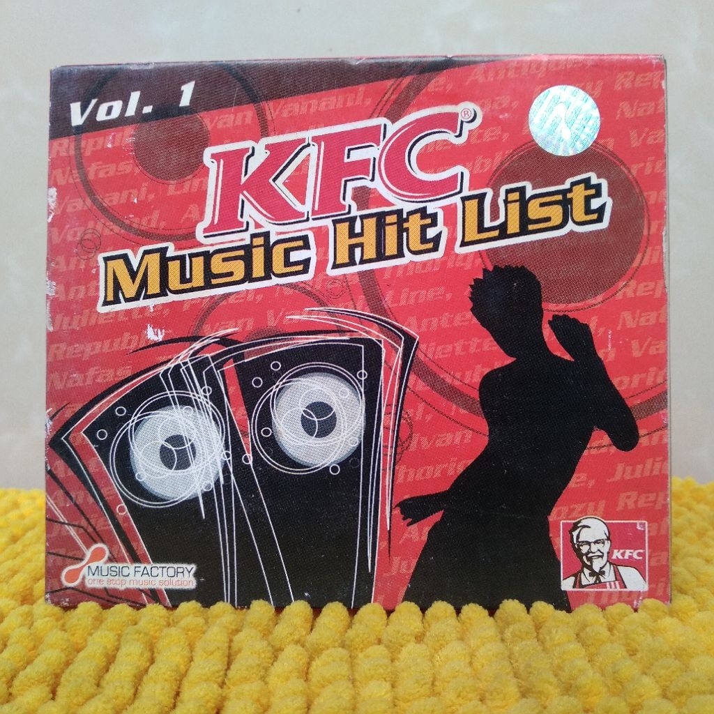 CD KOMPILASI KFC MUSIC HIT LIST VOL.1
