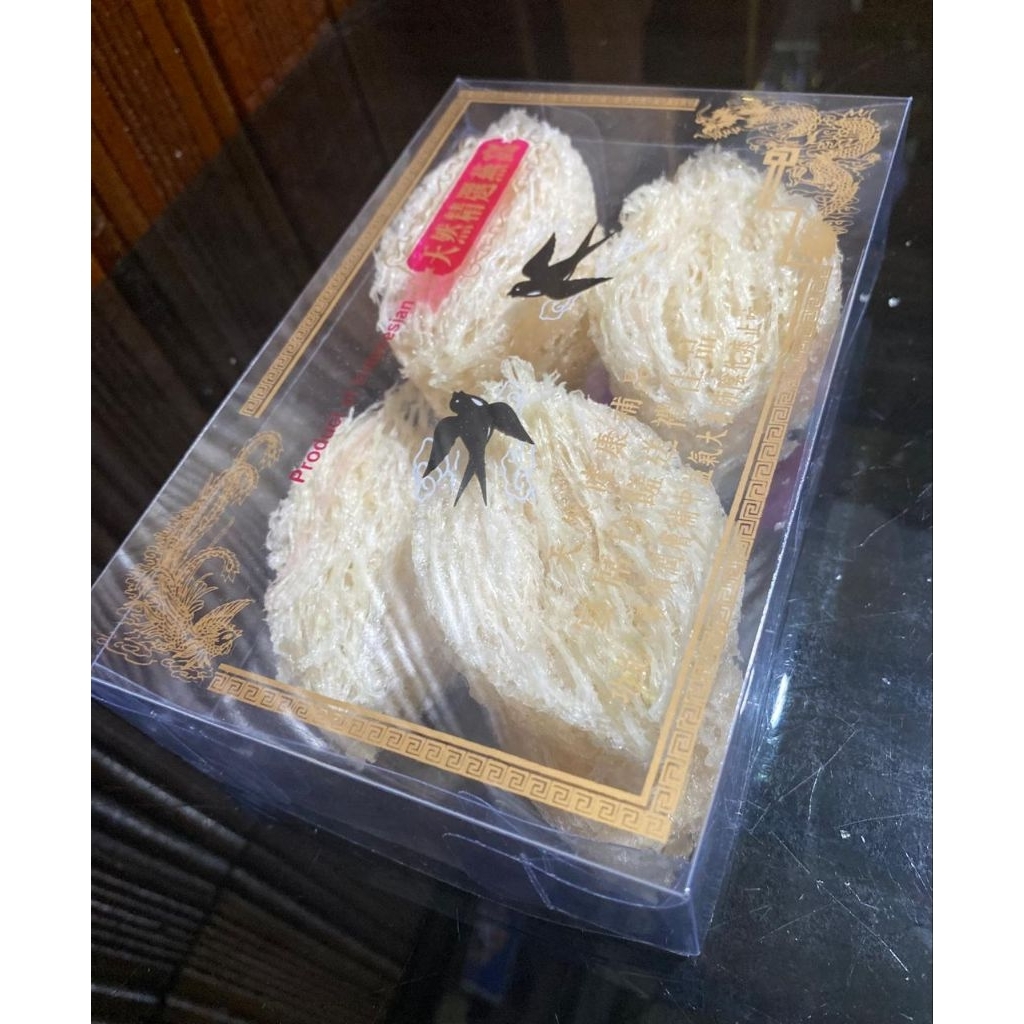 

Birdnest Walet Daun (Yanwo) Premium per 100gr