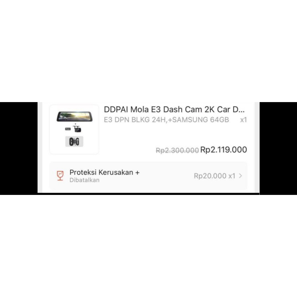 Dashcam DDPAI Mola (Second)