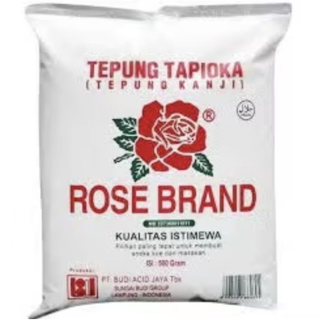 

ROSE BRAND TEPUNG - Tepung Beras Ketan Bola Deli Kemasan 500gr