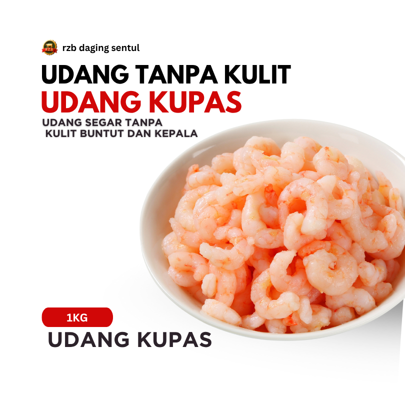 

Udang Kupas Size S