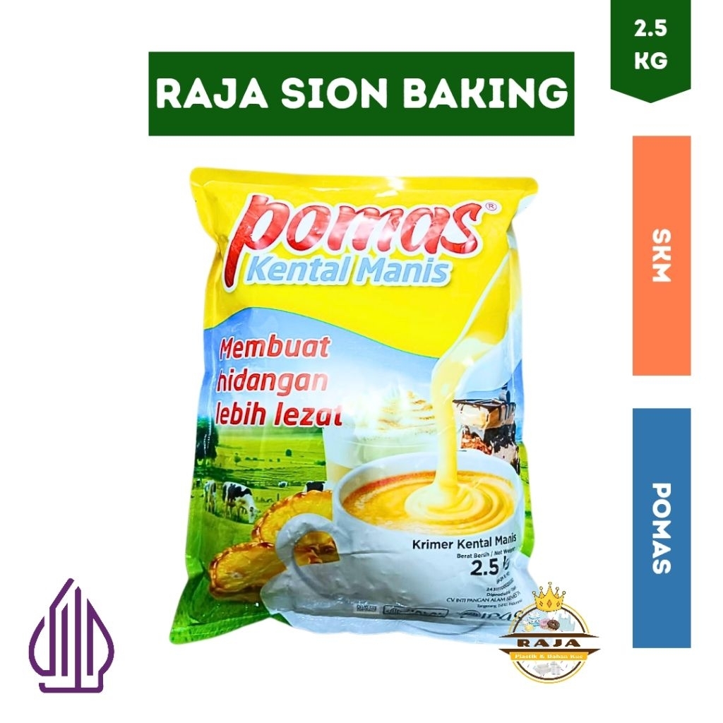 

POMAS Pouch 2.5 KG - Susu Krimer Kental Manis POUCH / Susu Kental Manis / SKM