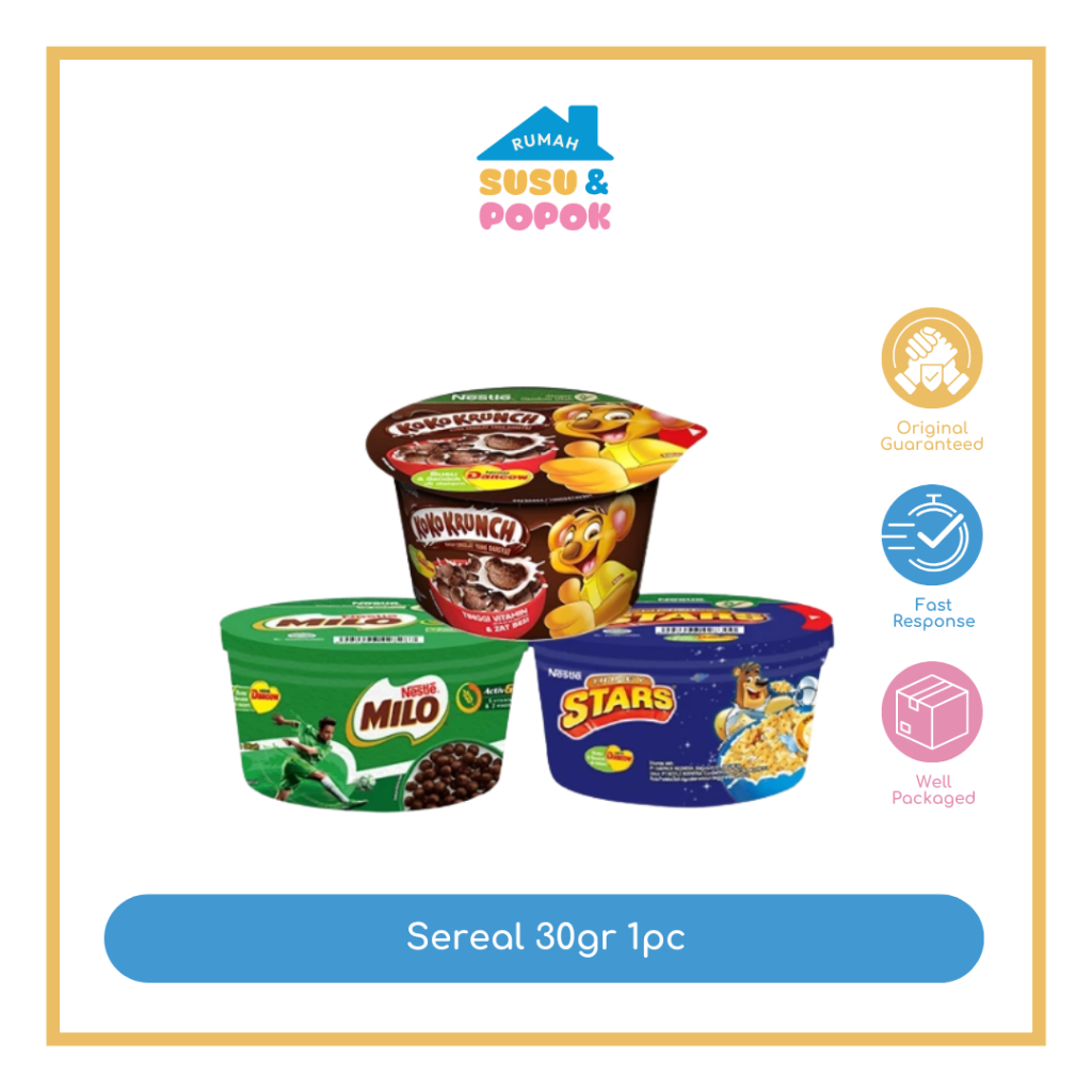 

MILO / KOKO KRUNCH / HONEY STARS Sereal 30gr 1pc