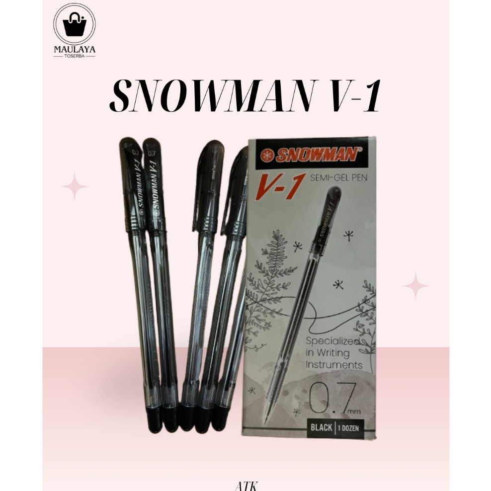 

SNOWMAN Semi Gel Pen V1 0.7mm