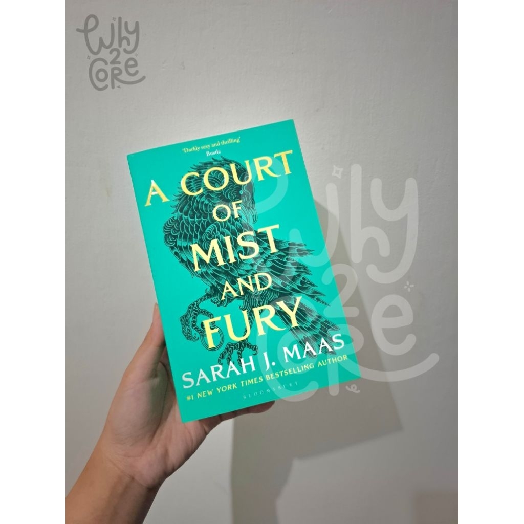 [baca deskripsi] novel preloved a court of mist and fury ORI by Sarah j. Maas
