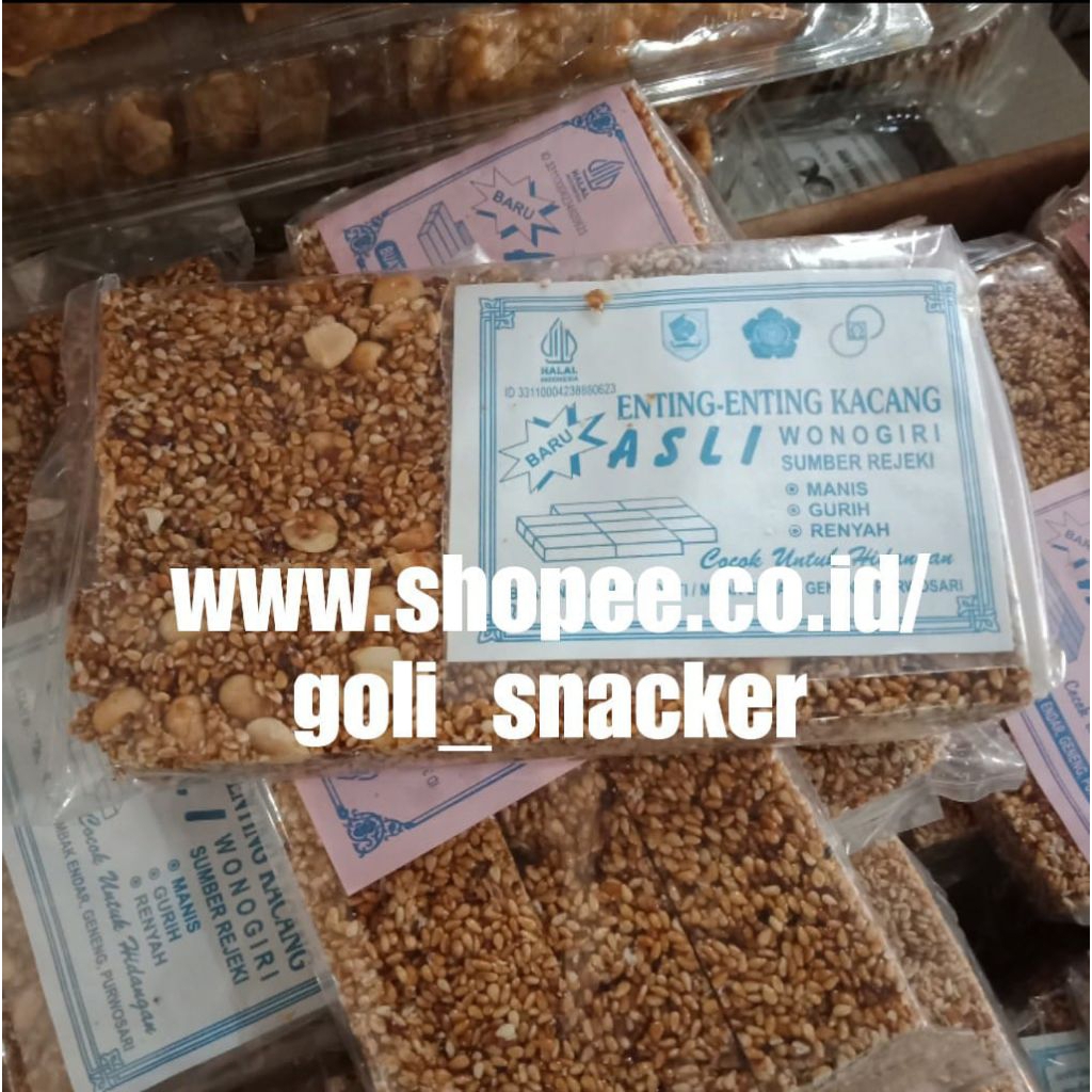 

ASLI Geti Wijen Kacang Enak