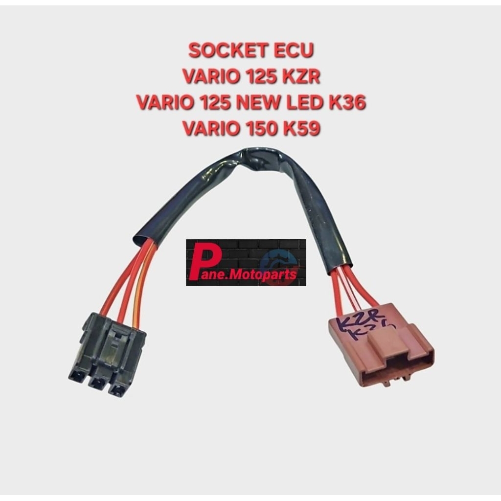 SOKET ECU SOCKET ECM VARIO 125 OLD VARIO 125 LED VARIO 150 OLD BEST QUALITY